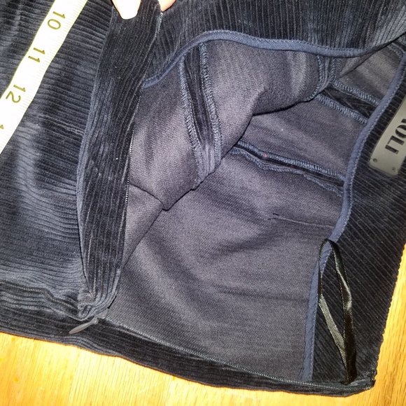 NwT designer corduroy bell bottom flare pants - Picture 8 of 14